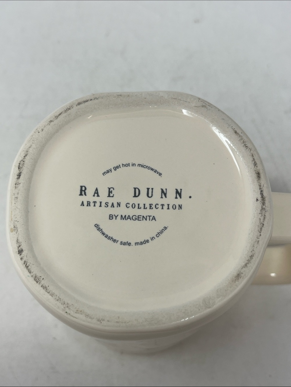RAE DUNN BUNDLE INSULATED HOT COCOA WITH LID & OFF WHITE LATTE MUG NEW - Picture 12 of 12
